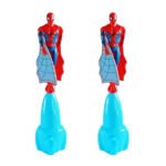 Flying Superhero Action Toy with Hand-Press Launcher